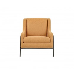 Sillón Tuxama Vinil - Café