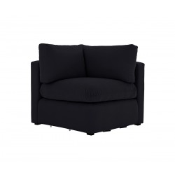 Sillón esquinero Bossano - Negro