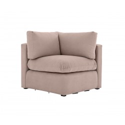 Sillón esquinero Bossano - Negro